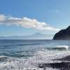 Am Strand von Hermigua auf La Gomera