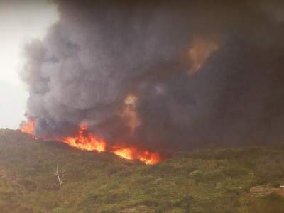 El fuego y los incendios en La Gomera